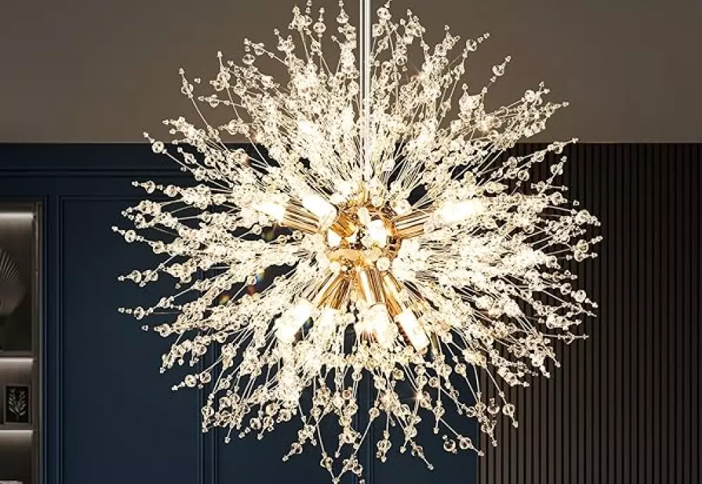 clear glass globe chandelier